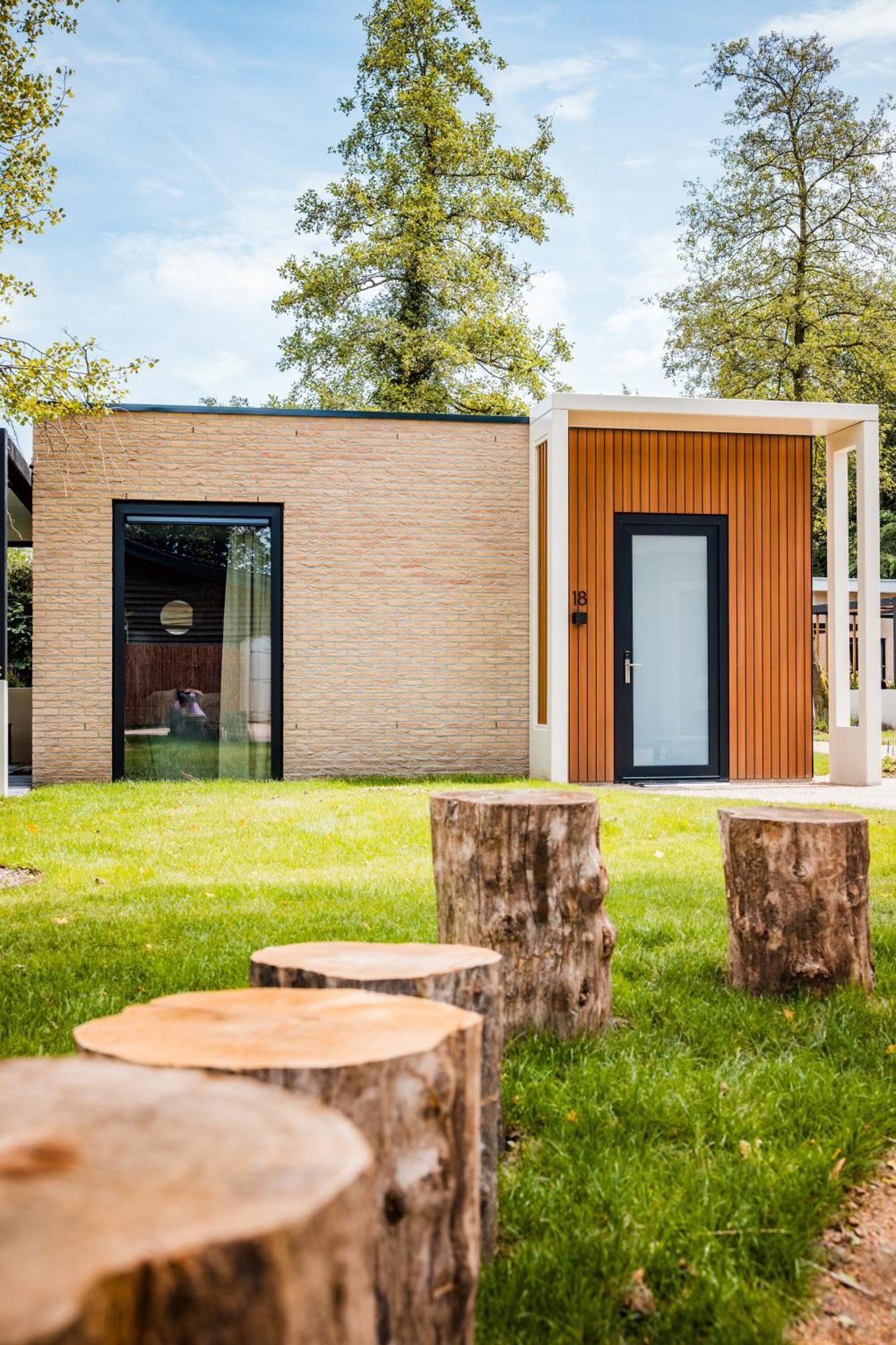 Recreatiewoning 'Dwergarend' Villa Voorthuizen Kültér fotó